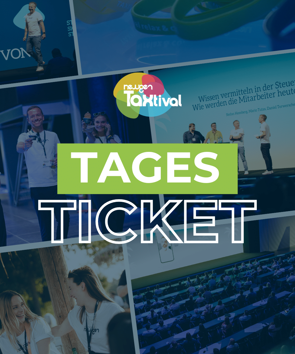 TAXtival 2024 TagesTicket Freitag (inkl. Party) shop.newgen.ag